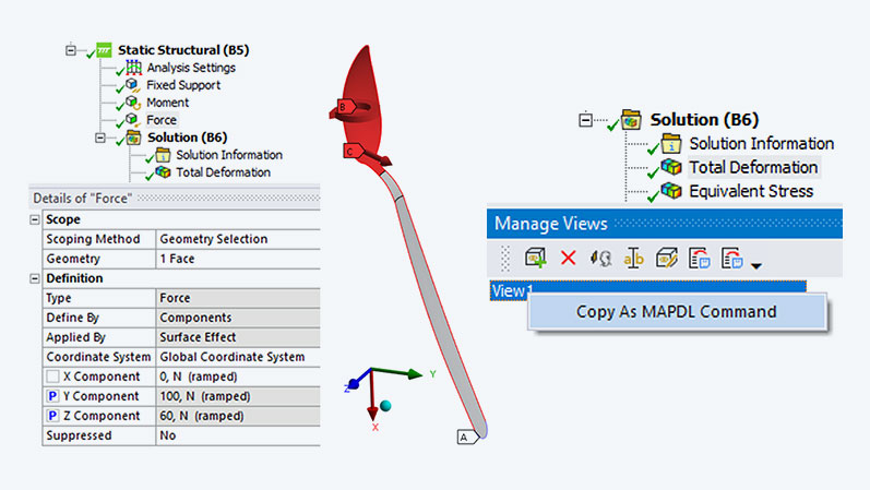Parameterization in Ansys Mechanical