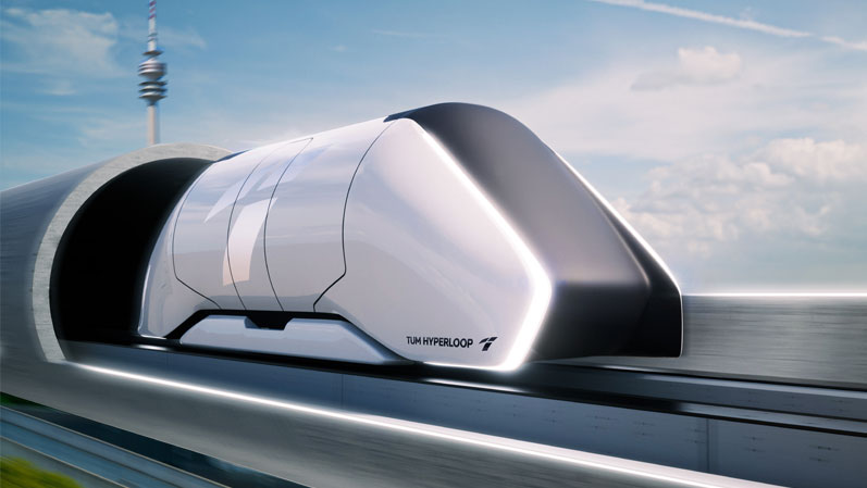 TUM Hyperloop ist das ultraschnelle Transportsystem für Personen und Fracht, das in München entsteht